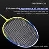 Badminton Racket Head Protective Sticker Multi-Color Anti-Friction Simple Disassembly Portable Bat Frame Line Tape Protector Diy