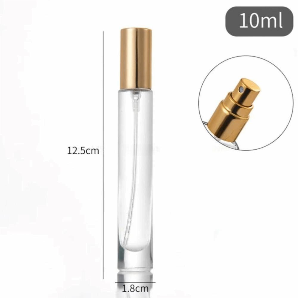 10ml Sub-bottling Glass Travel Cosmetic Bottle Mini Sample Vials Travel