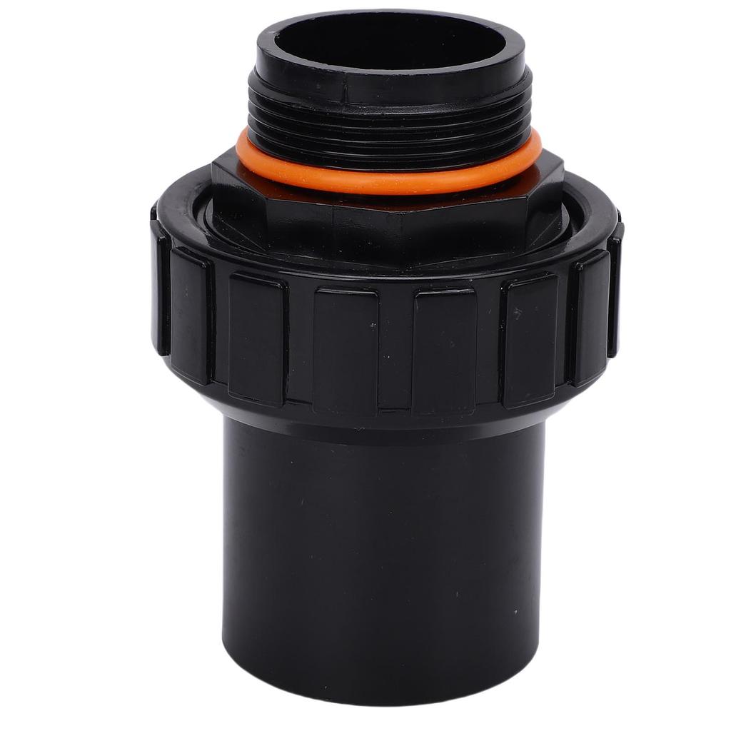 Sand Tank Straight Water Pipe with Threaded Joint Pool Pump Fittings PVC Union Adapter Connector
