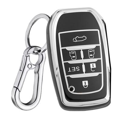 Чехол для ключа Toyota из ТПУ, Чехол для ключа, Защитный чехол для смарт-ключа, Ударопрочный, Пыленепроницаемый, Легкий, Совместимый