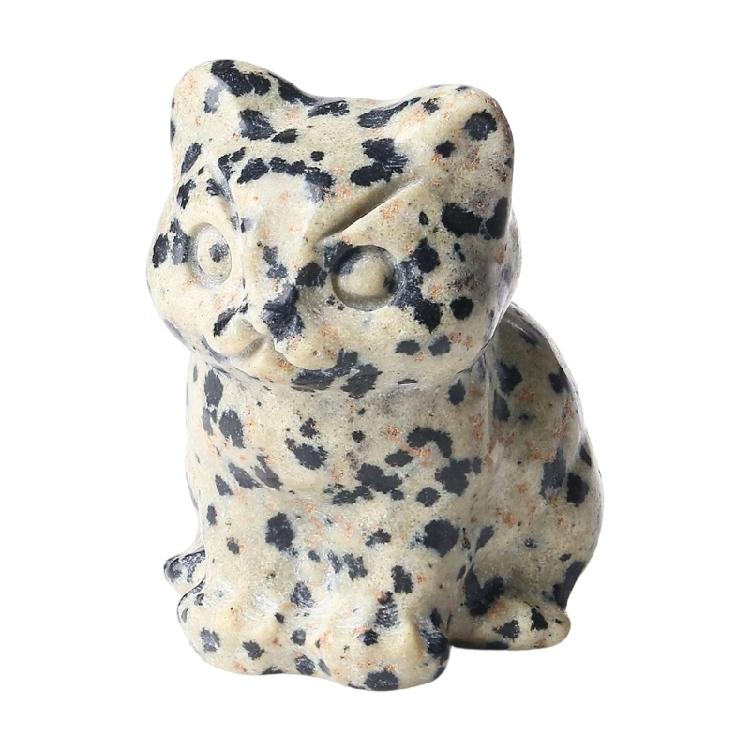 Статуэтки кошек из кристаллов Фигурки котенка Скульптура кошки Декоры для кошек Украшение для офиса Домашние украшения для стола