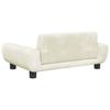 Kids  Sofa Cream 70 x 45 x 33 cm Velvet