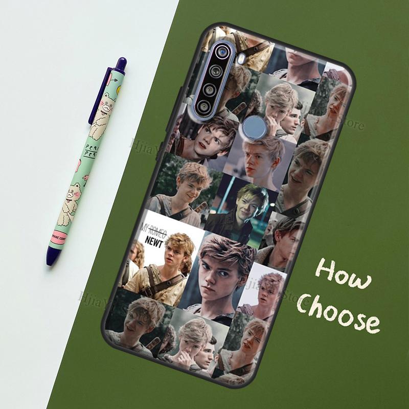 Чехол для телефона 'Бегущий в лабиринте' (Newt Maze Runner) для Xiaomi Redmi Note 10 Pro 9 8 7 9S 10S 11S 9A 9C 9T Чехол Redmi Note 11 Pro