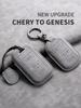 Car Key Case Cover For Chery Tiggo 4 7 Arrizo 5 3 Tiggo 8 Leather Car Key Shell Accessories