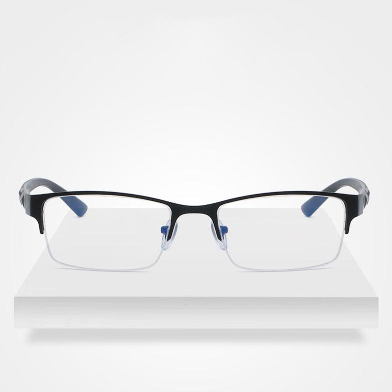 Unisex Business Classic Diopters Men Half Frame Office Women Reading Glasses Trend New Metal Accessories