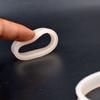 2pcs Supersize Flexible Silicone Double Flared Ear Tunnel Plug Ear Piercing Flesh Tunnel Ear Gauge Expander Stretchers Piercing