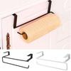 Kitchen Cabinet Door Drawer Roll Paper Towel Rack Holder Rail Organizer Hanger