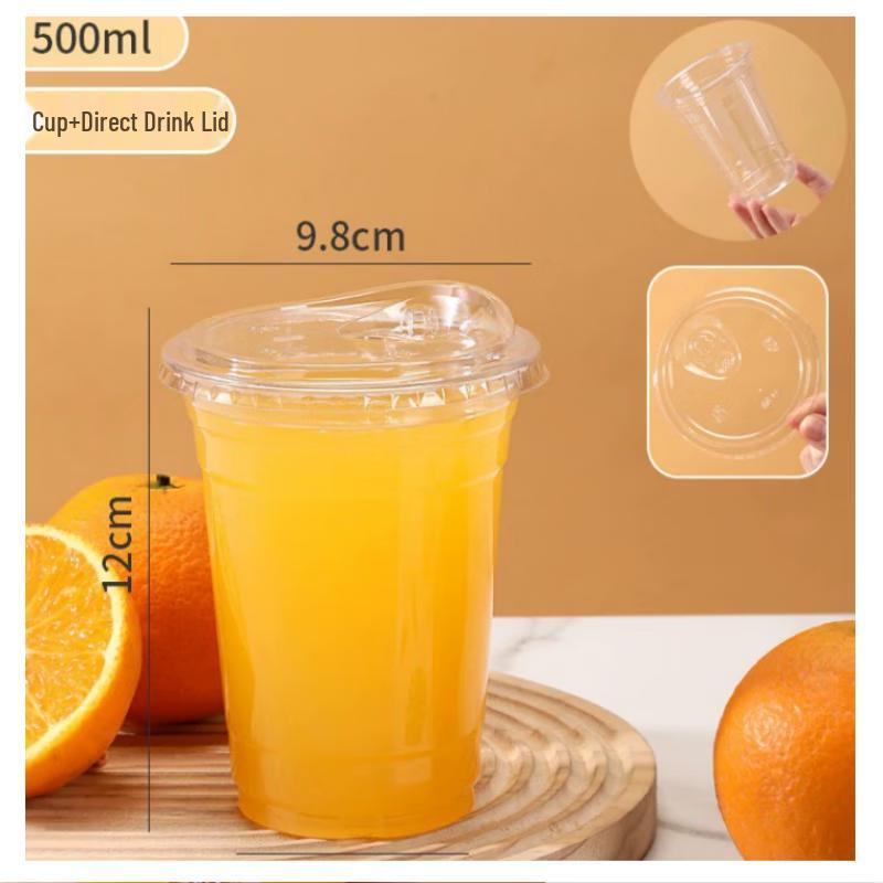 Ze Bian Premium Disposable Juice & Beverage Cups