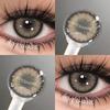 1pair Color Pupils for Eyes Brown Color Contact Lenes Green Eye Lenses Blue Eye Contacts High Quality Gray Soft Lenses