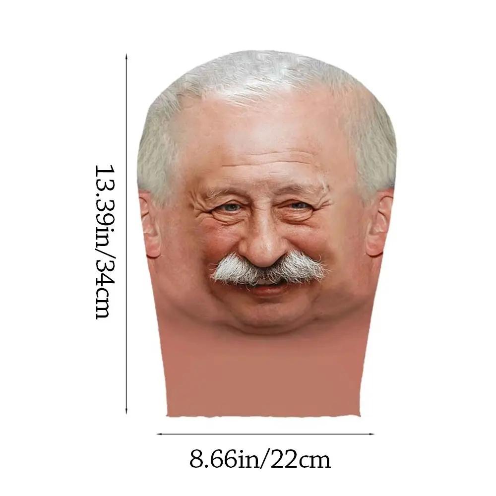 Модная двухсторонняя 3D маска на все лицо, головной убор от солнца, эластичная сетчатая маска, смешной шарф с лицом знаменитости для езды