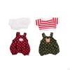 6 Inch Mini Doll Clothes Pants Outfits Comfortable Adorable Dress T-shirts
