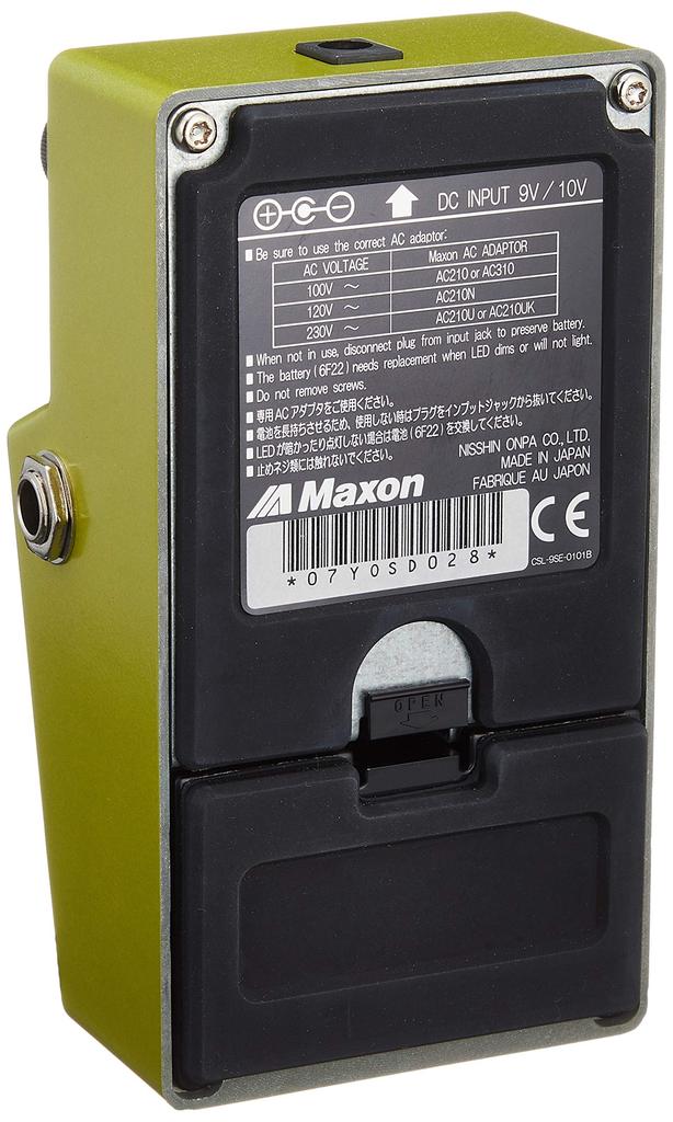 MAXON Гитарный эффектор Poverdrive Soft Distortion OSD9