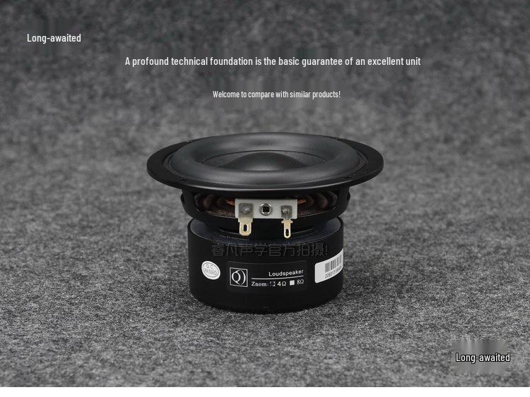 4" HiFi Subwoofer with Long Stroke & Deep Bass