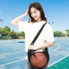Adjustable Crossbody Ball Bag Single Shoulder Soccer Storage Case Basketball Mesh Bag  Team Work
