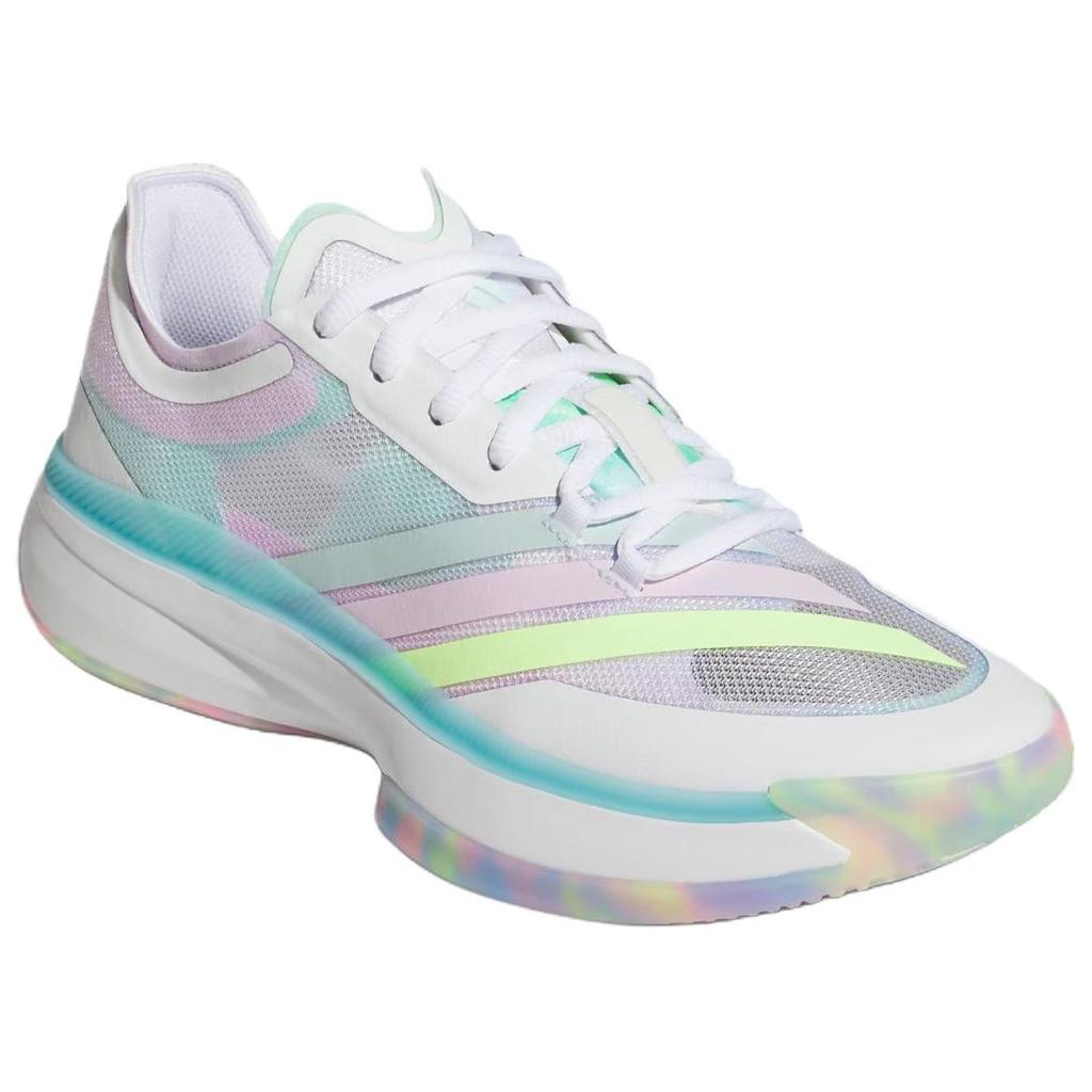 Adidas Adizero Select 3.0 Износостойкие Низкие Баскетбольные Кроссовки Унисекс Белые Синие Кроссовки JP9421