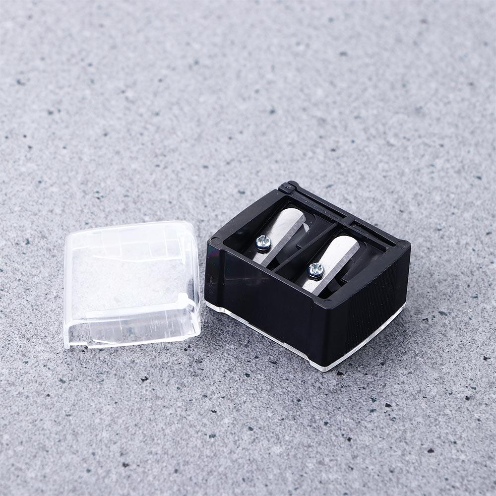 Cosmetic Sharpener Mechanical Pencil Sharpener Makeup Sharpeners Double Holes Pencil Sharpener