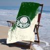 Beach Towel with SE Palmeiras logo Pattern - soft,absorbent,machine washable Lightweight&Modern,swimming,Travel Essentials