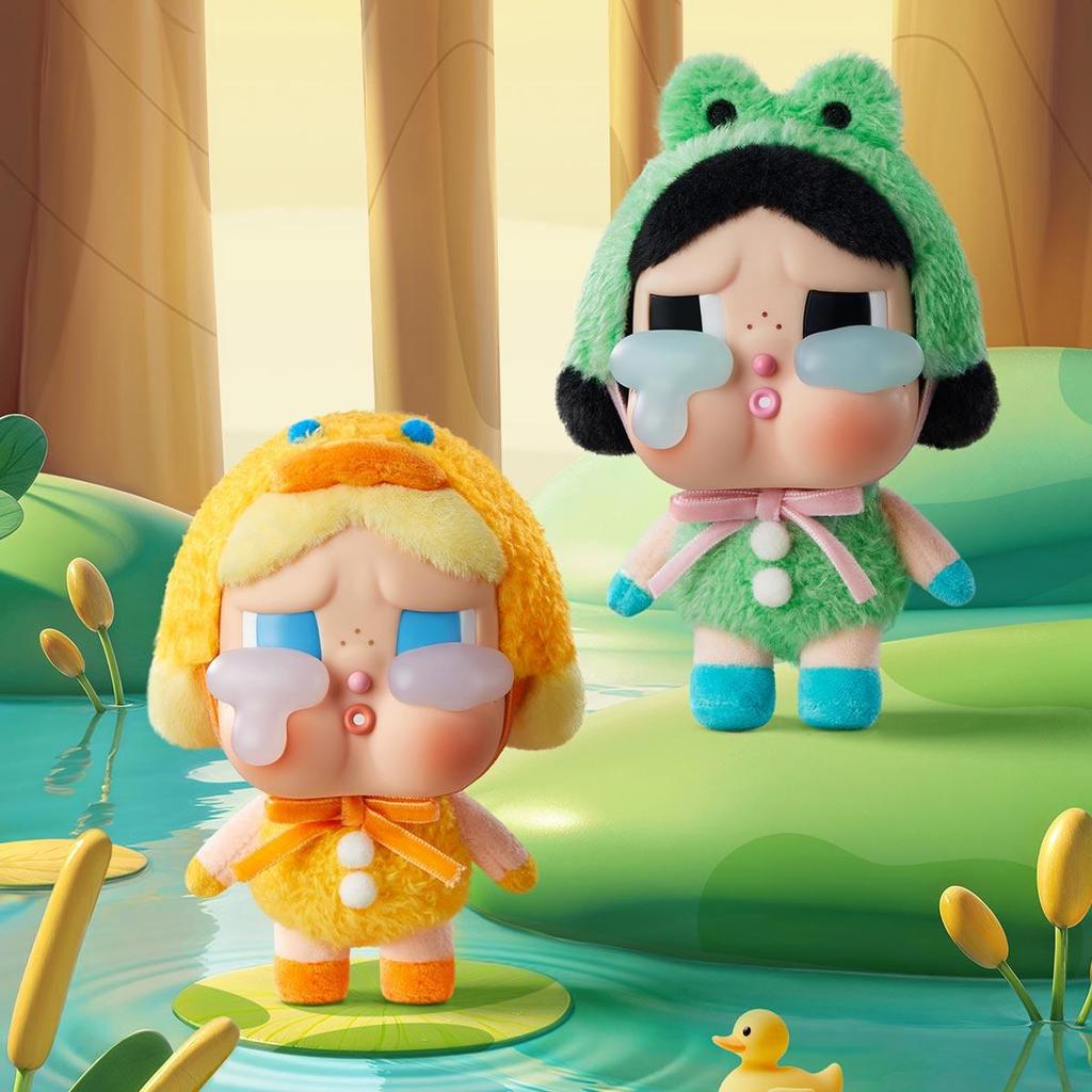 POP MART CRYBABY Crying Again Series-Виниловая Мордочка Плюшевая Блайнд Бокс (Индивидуальная упаковка / Набор из 6 предметов)