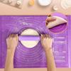 Silicone Baking Sheet Pad Rolling Dough Fondant Baking Mat Non-Stick Dough Making Mat With Scale Pastry Tools