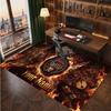 Nirvana Personalized Crystal Velvet Carpet, Customized Name Text Soft Anti‑Slip Rug for Living Room Bedroom