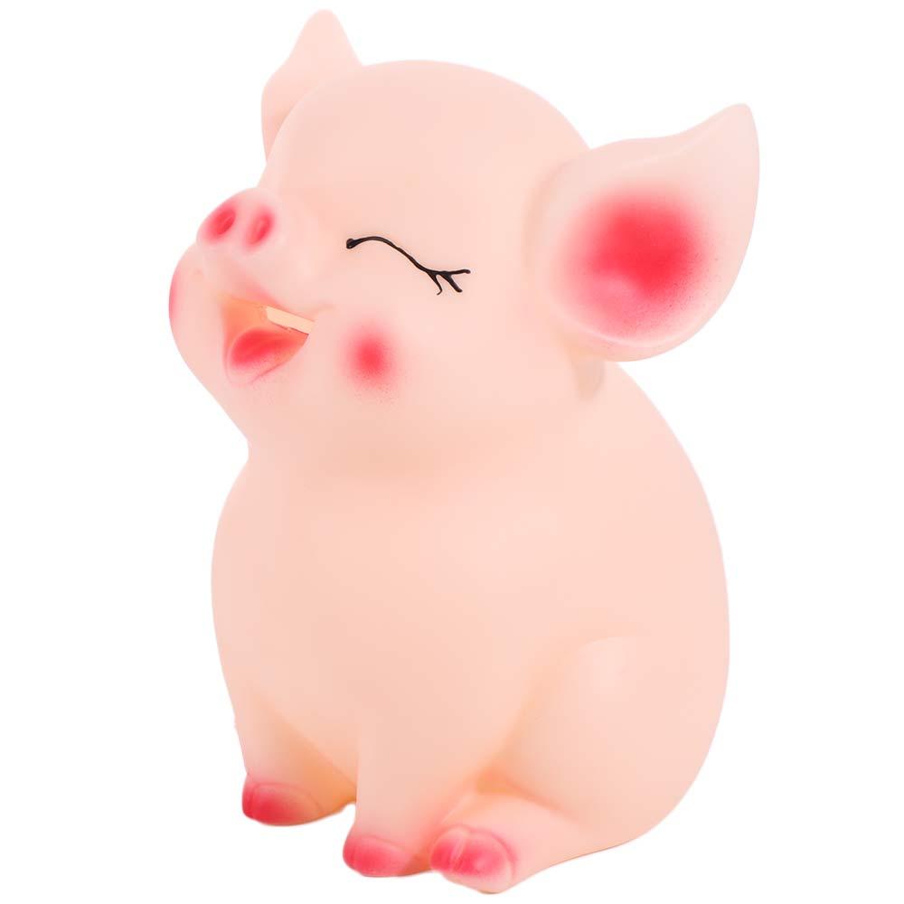 Невозможно открыть свинью-копилку большой емкости зодиакальные украшения свинья животное накопительная коробка стол