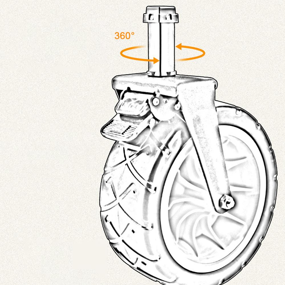 Портативная бытовая тележка для кемпинга, складная многофункциональная корзина для покупок большой емкости 150 л