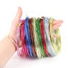2-10M/Roll Soft Anadized Metal Aluminum Wire Versatile Painted Handmade Craft Floristry Wires For DIY Earrings Jewelry Makings