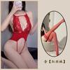 Sexy Lingerie Sexy Hollow Uniform Seduction Onesie Hot Passion Pajamas Female Lace Neck Hanging