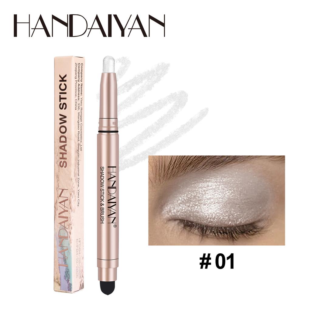 HANDAIYAN Lazy Pearl Light -eye Shadow Brush -eye Shadow Rod Waterproof Lying Silkworm Brighten High Light Pen