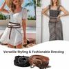 Metal Pin Buckle Viking Waist Belts Adjustable Chain Belt  Dress Wear