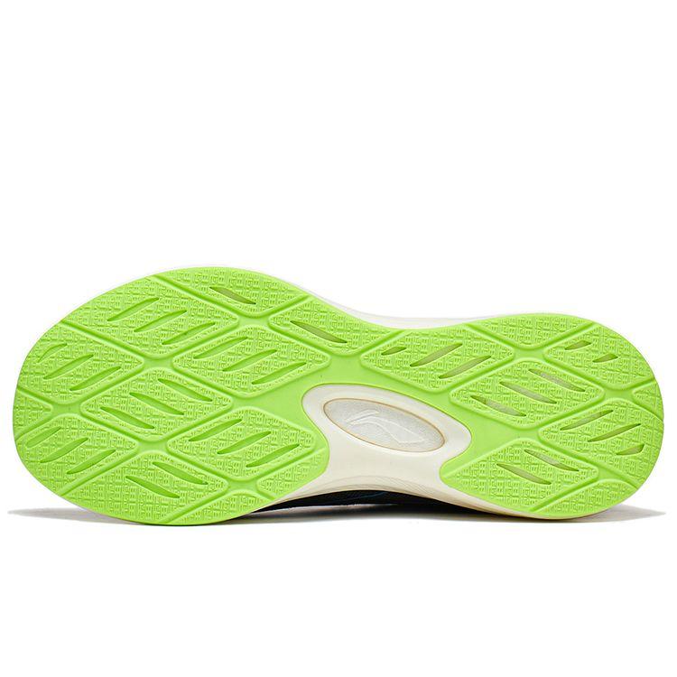 Кроссовки для бега Li Ning Lightweight с технологией амортизации, нескользящие, с низким верхом, детские кроссовки для бега, черные YKFT062-3