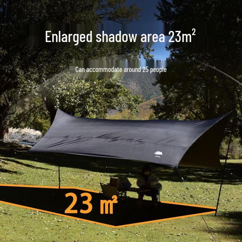 ZISIZ Outdoor Butterfly Camping Sunshade Canopy