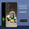 Кейс для телефона BOXing P-pere-irAS hot COOL для Samsung Galaxy S26 S25 S24 S23 S22 S21 Plus Ultra Note20 Мягкий Черный