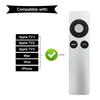 Smart Replacement Remote Control for Apple TV Mini Size TV Remote Controller Easy To Grab Silver