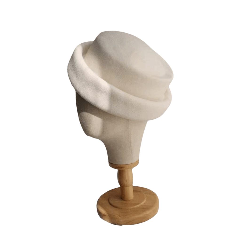 Регулируемый цилиндр для женщин 100% шерсть Миллери Береты Модная шерстяная шапка для вечеринки