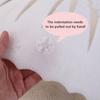 Ice Bar Artifical White Snowflake Simulated Snowflake Christmas Icicles Snowflake Ice Strip