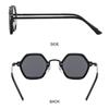Unisex Punk Shades Hip Hop Metal Frame Sun Glasses Fashion Driving Eyewear  for Women & Men