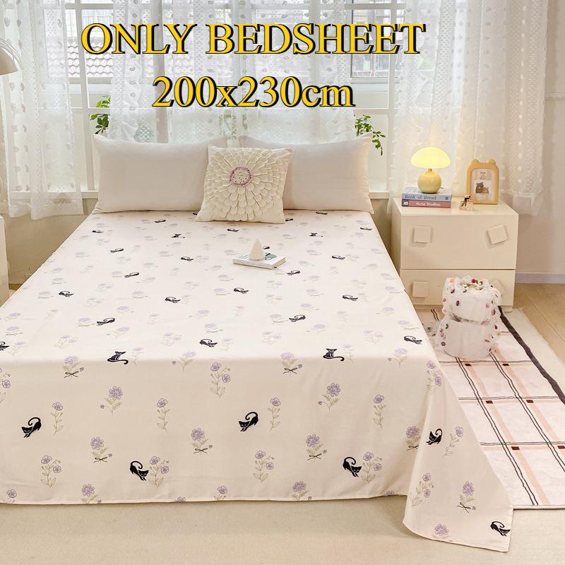 Приятные к коже матовые простыни, утолщенные, для односпальной и двуспальной кровати, простыни разных размеров для всех сезонов