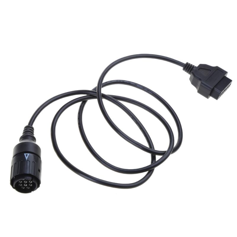 Адаптерный кабель 10-контактный на 16-контактный OBD2 Разъем-адаптер Диагностический кабель Прочный