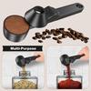 Coffee Spoon Funnel for Reusable K Type Cup Pods 2 Tbsp Capacity Coffee Measuring Spoon Ground Coffee Scoop with Funnel Protein Powder Tea Transfer