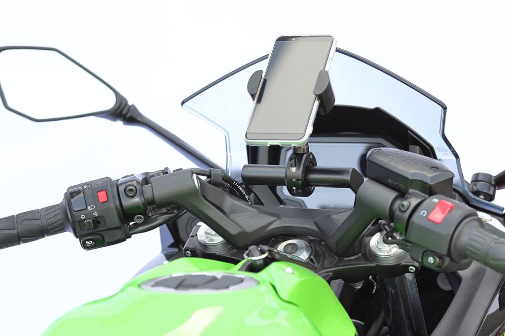 Детали для велосипеда Kijima Stay Handle Mount Bar Steel Ninja 650 Black ('17-) 22,2мм 204-0644