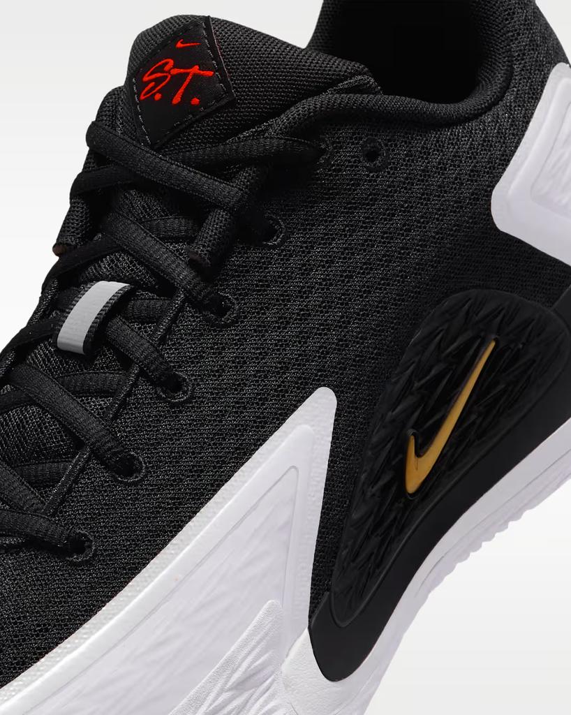 II2284-008 Nike ST Glow "Черный/Белый/Металлический Золотой" (Мужской)