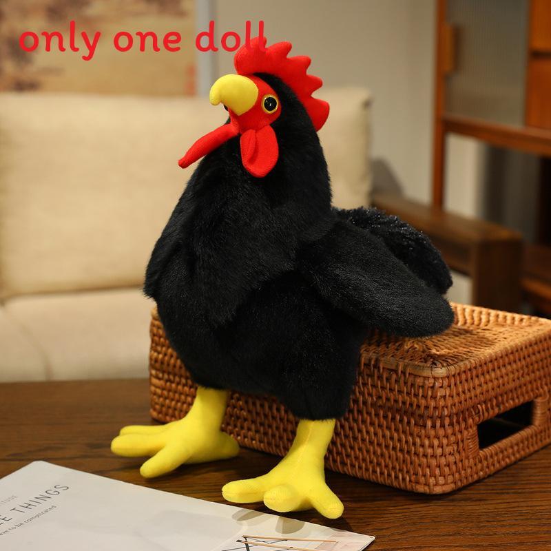 Rooster And Hen Stuffed Animal Plush Toys For Animal Lovers And Collectors