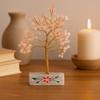 Rose Quartz Gemstone Tree, 160 Gemstones
