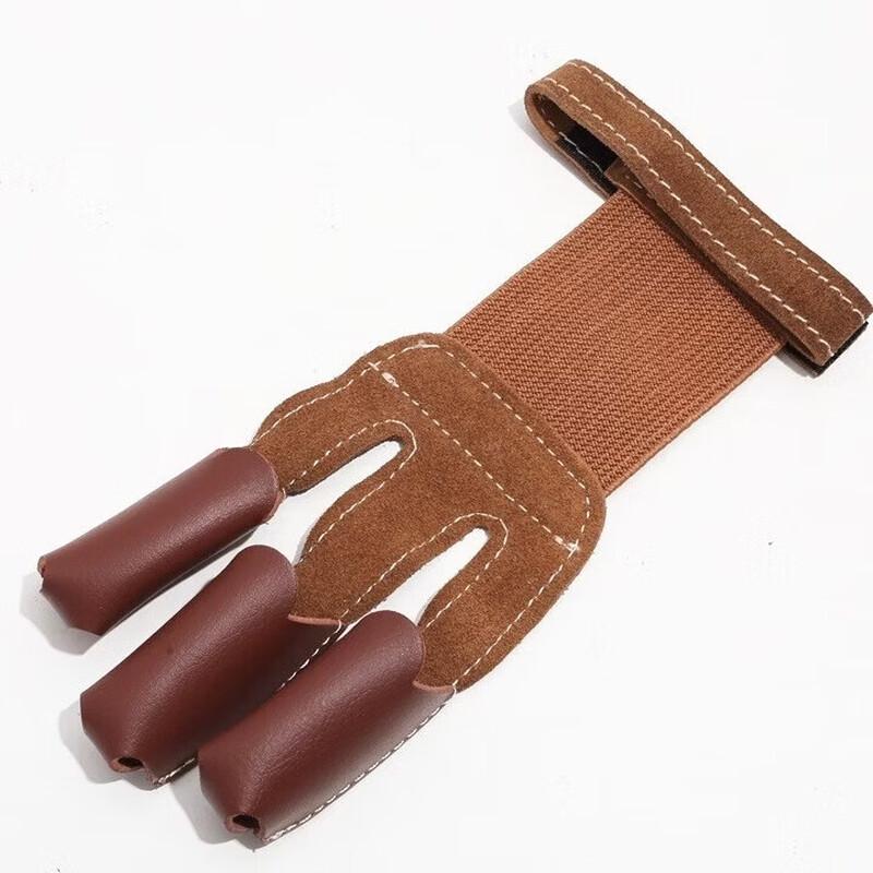Archery PU Three-Finger Finger Guard