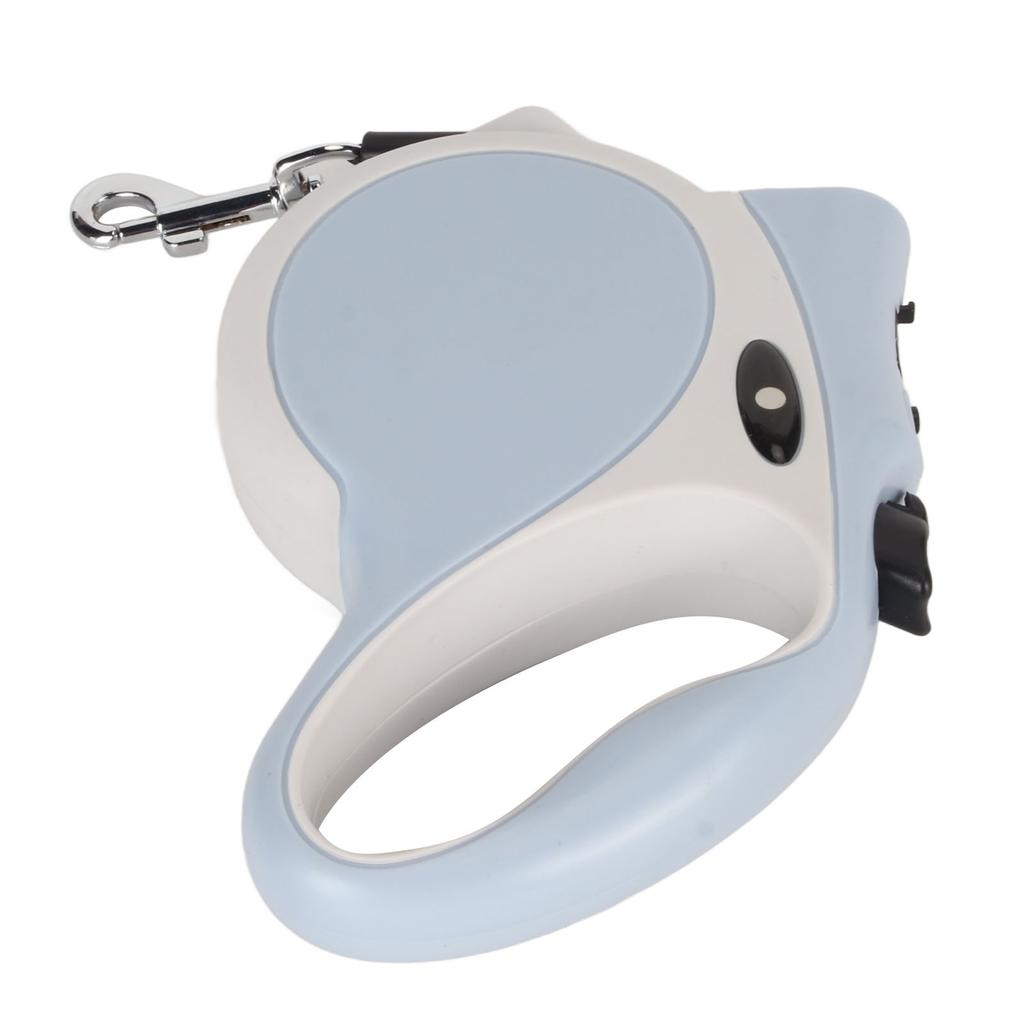 Retractable Dog Leash Safe Ergonomic Handle Automatic Pet Traction Rope with Flashlight for Puppy