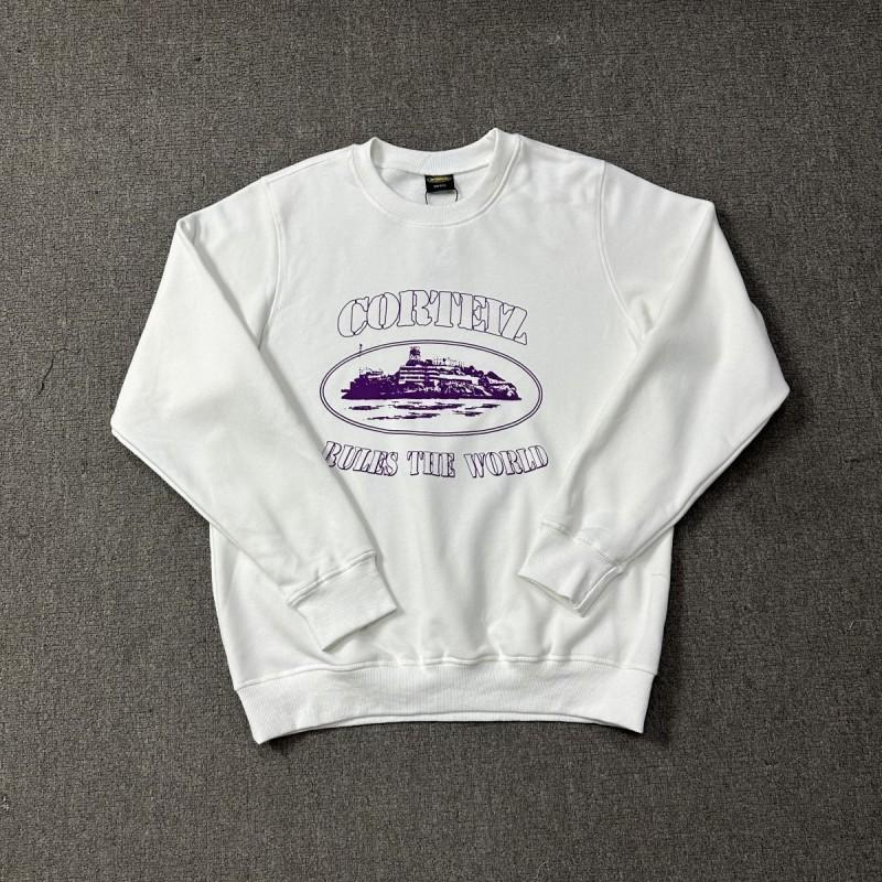 26 American Streetwear Graphic Print Crewneck Sweatshirt Loose Fit Teens