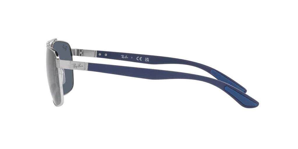 Солнцезащитные очки RB3701 SILVER 59 924387 Легкие [Ray-Ban] (Серебряный)
