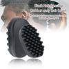 Portable Hair Twist Comb Washable Durable Curly Rubber Curling Brush Beauty Dirty Braided Curly Hair Men'S Hair Cleaning Tool