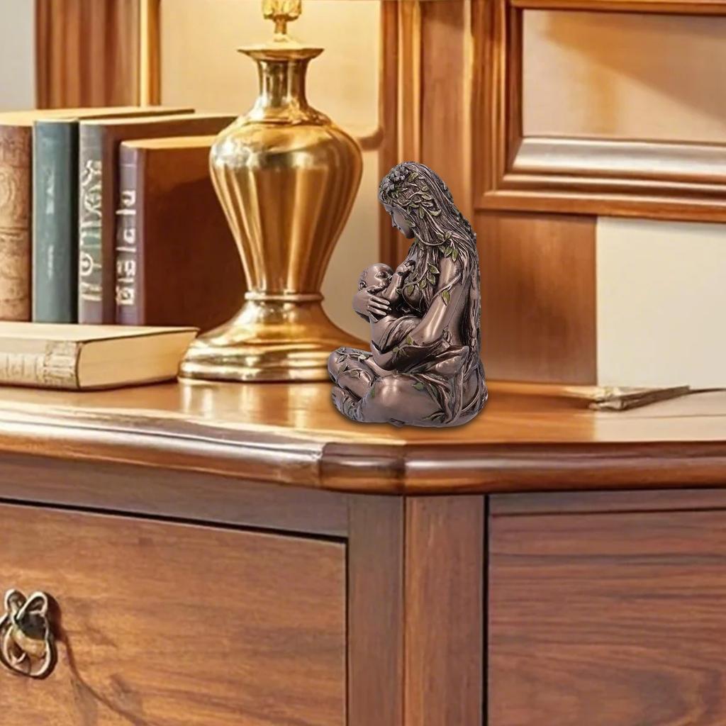 Изделия из смолы «Мать-Земля» подходят для рождественских украшений ко Дню матери. Подарки для дома.